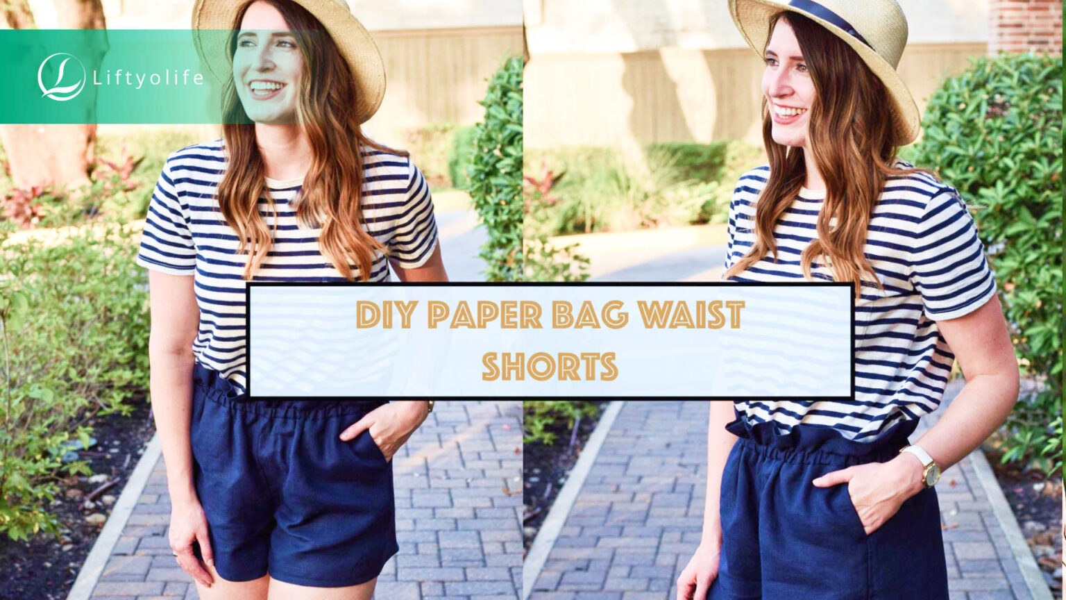 How To Wear Paperbag Shorts | Liftyolife.com