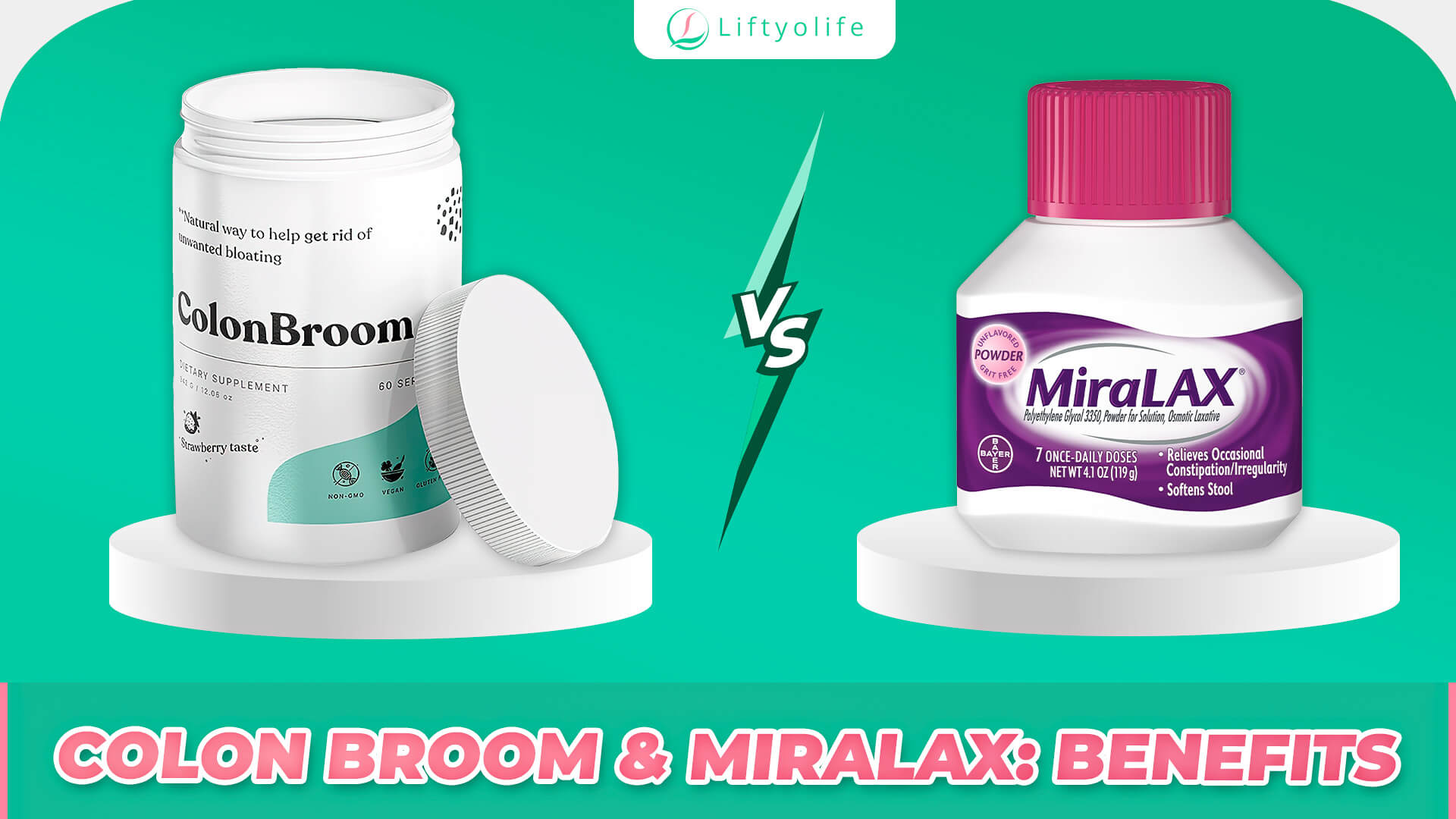 Colon Broom & MiraLAX: Benefits