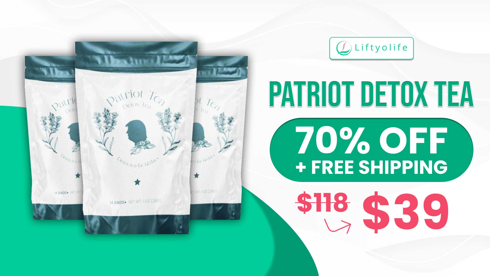Patriot Detox Tea Pricing