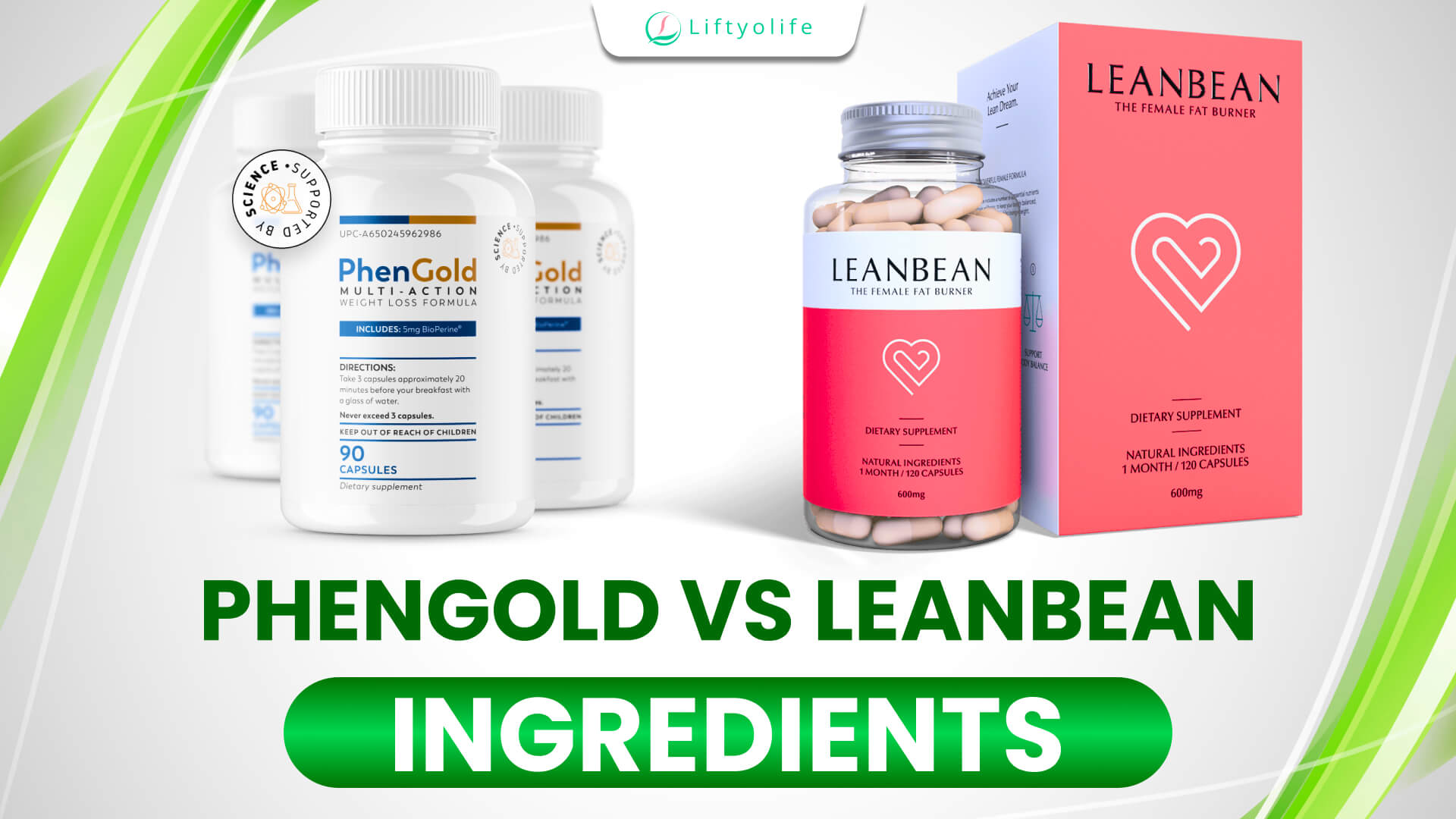 PhenGold vs Leanbean: Ingredients