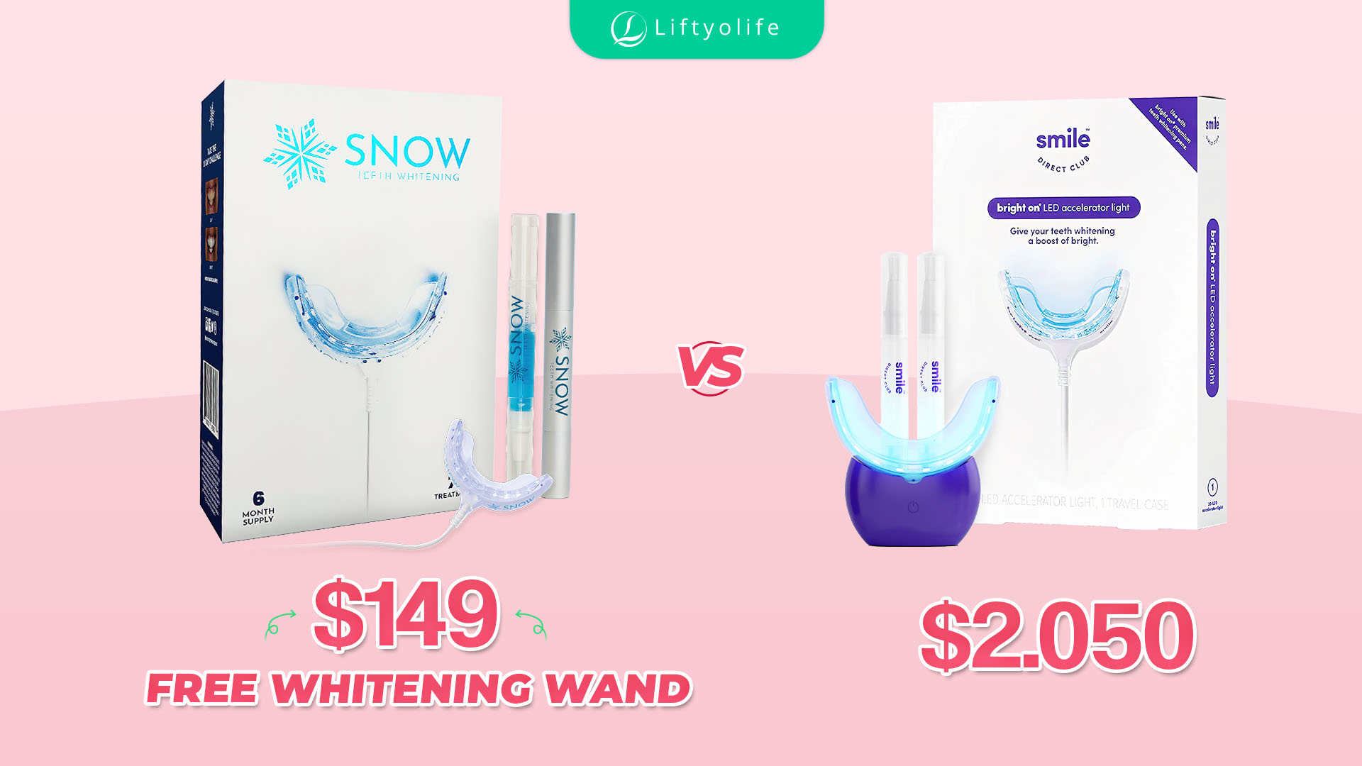 Smile Direct Club Vs Snow Teeth Whitening: The Price