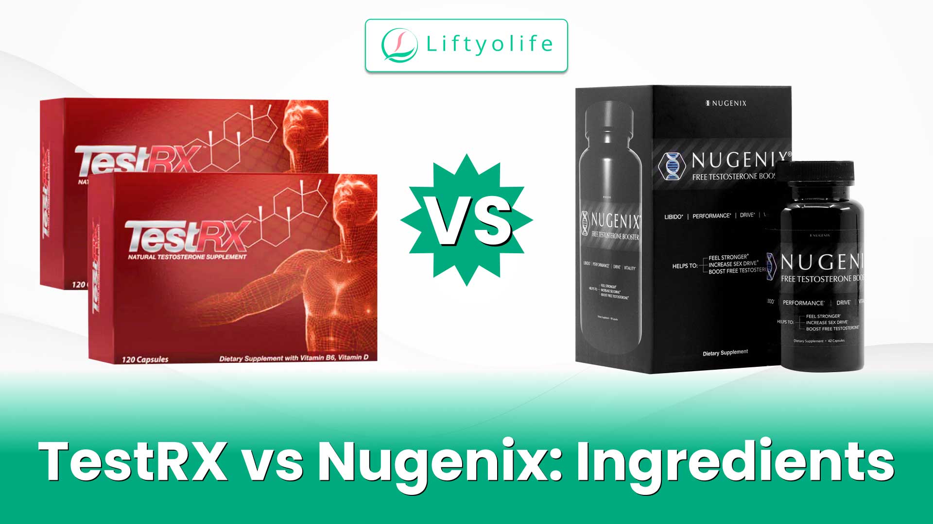 TestRX vs Nugenix: Ingredients