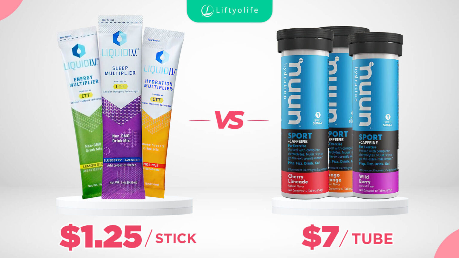 Nuun vs Liquid IV Which Electrolyte Supplement Is Better? Liftyolife