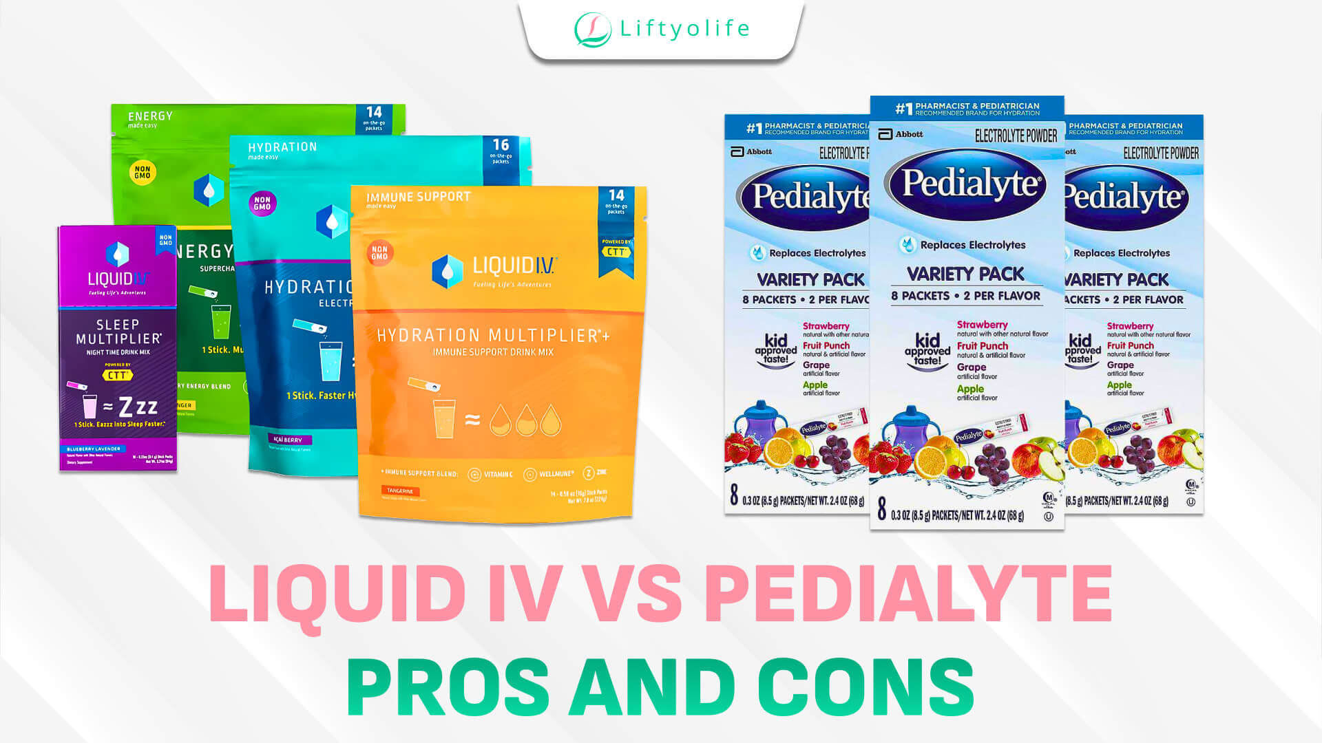 Liquid IV Vs Pedialyte: The Pros And Cons